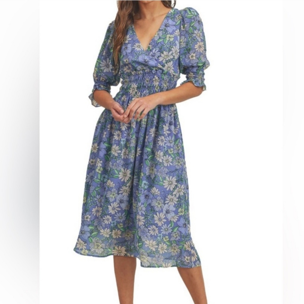 Lush Floral Dress